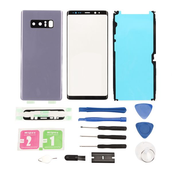 Note 8 Back Glass Purple Kit