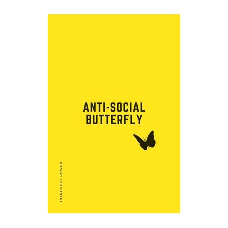 INTROVERT POWER Anti-Social Butterfly: The secret strengths of INFJ  personality Dot Grid Composition Notebook with Funny Quotes Gifts for  Introverts | Buy Online in South Africa 