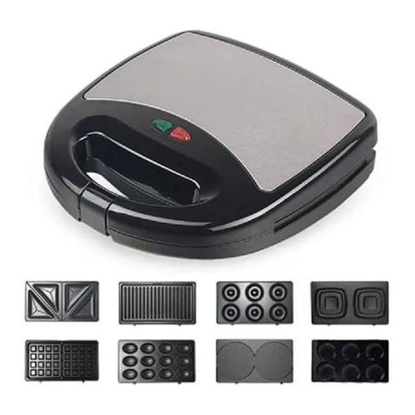 8-in-1 Sandwich and Dessert Maker with a Capacity of 1500W