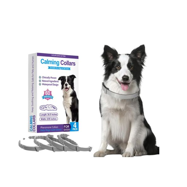 Pheromone Calming Collars for Dog - 4 Pack
