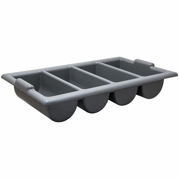 Regent Cutlery Tray 4 Div. Grey, 540x300mm