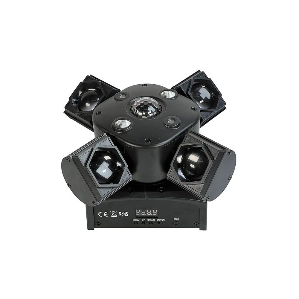 3w rgb 3 in 1 animation moving head laser light