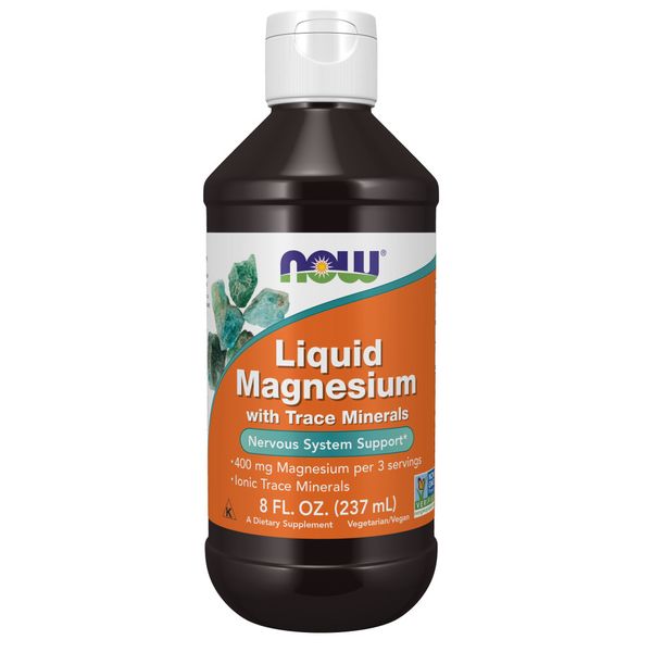 NOW Foods Liquid Magnesium - 8 fl. oz -237ml