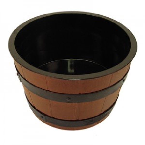 Dalebrook Barrel Bowl Set Plain 6.5L Melamine c/w Liner Insert