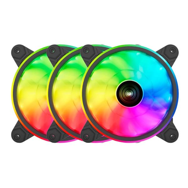 Raidmax 120mm Addressable RGB Triple Fan Pack