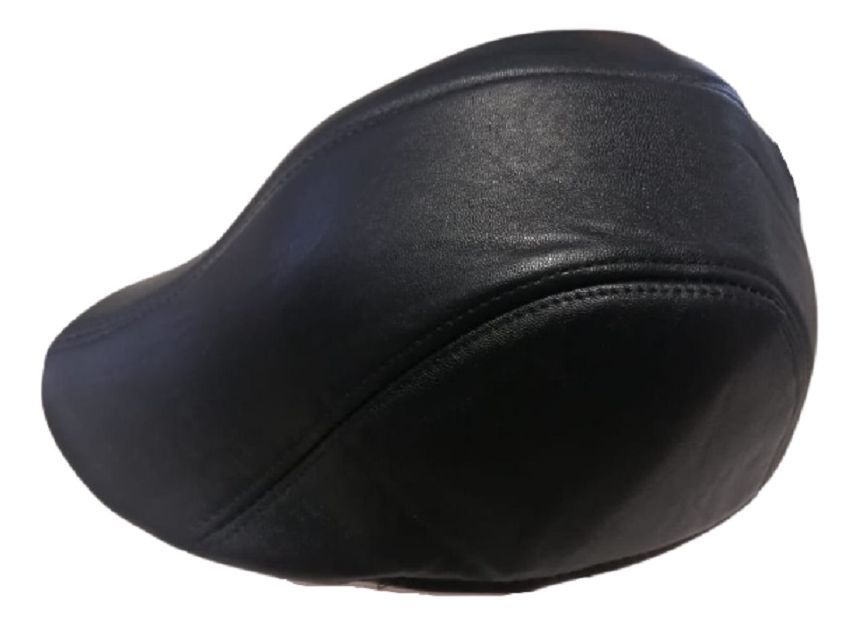 Cap Beret Golf Hat Unisex News Boy Gatsby Leatherette Black Shop