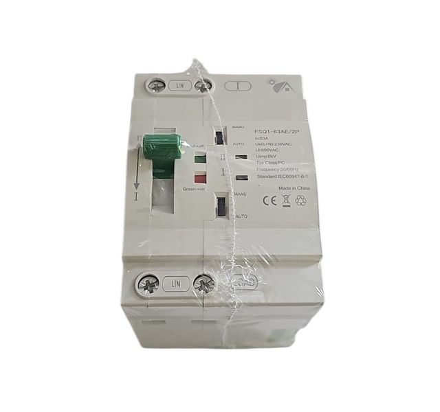Automatic Din Rail Transfer Switch - 63A