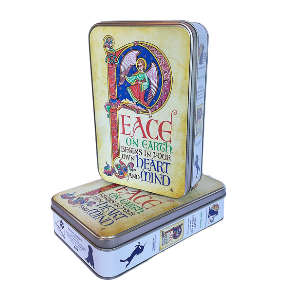 Peace - 34 XL Pieces Puzzle- Inspired Medieval Illuminations Series