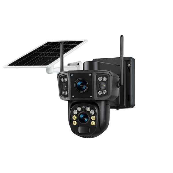 Solar Powered Camera - 4K, Two-Way Audio, WiFi