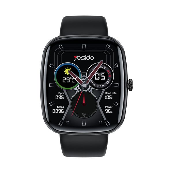 Yesido 1.83" Smart Call Watch - Compatible with Android &amp; iOS- IO22
