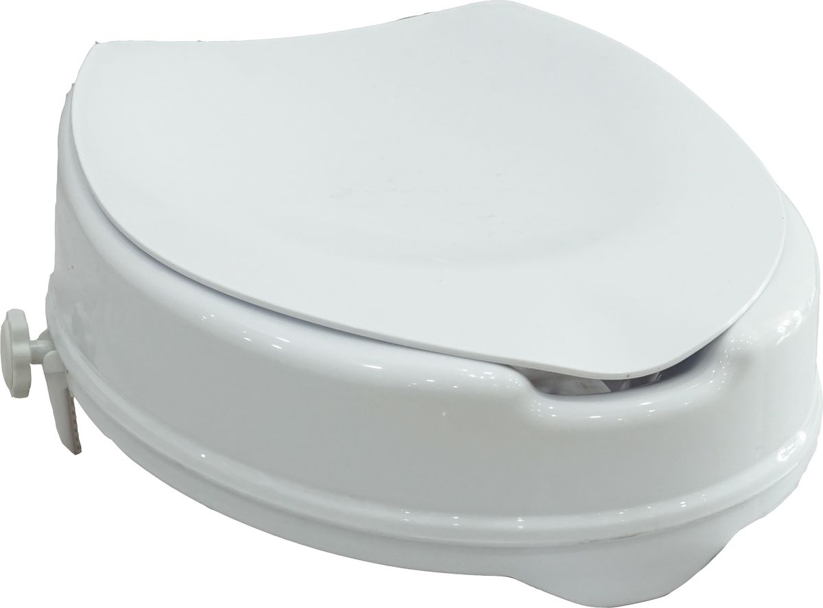 Raised Toilet Seat with Closing Seat Lid | Shop Today. Get it Tomorrow ...