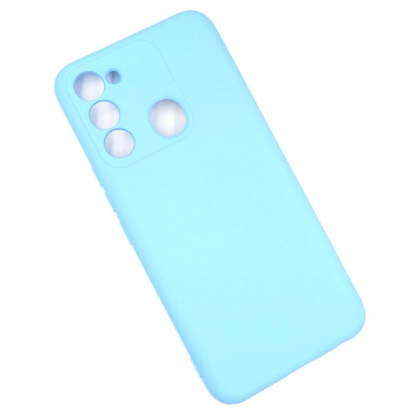 Bumper Case for Techno Spark 8C - Baby Blue