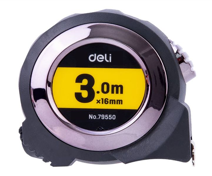 3Mx16mm Retractable Stainless Steel Measuring Tape