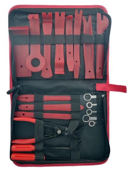 Automotive Interior / Exterior Clips Panel Removal Tool Kit 19pcs