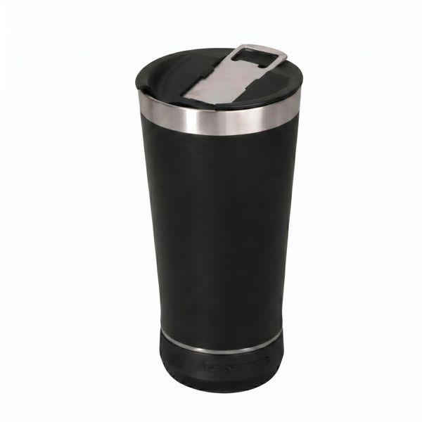 2-In-1 Bluetooth Speaker Beer Mug with Built-in Bottle Opener