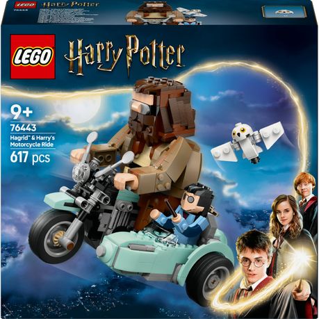LEGO® Harry Potter™ Hagrid™ & Harry’s Motorcycle Ride, Magical Toy 76443 Image