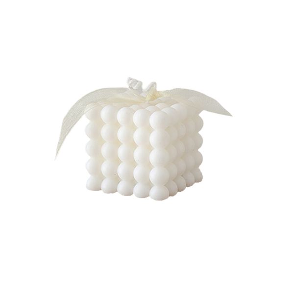 iKids Scented Candle | 5 Level White Bubble Cube