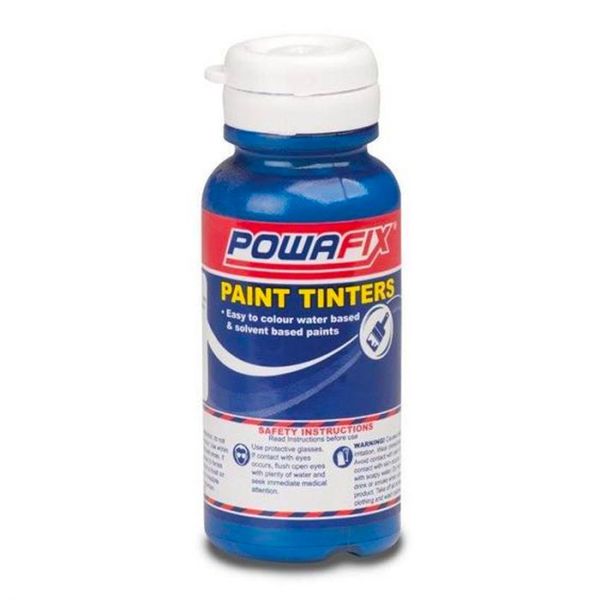 Bulk Pack 6 x Powafix Paint Tinters Phthalo Green 50Ml