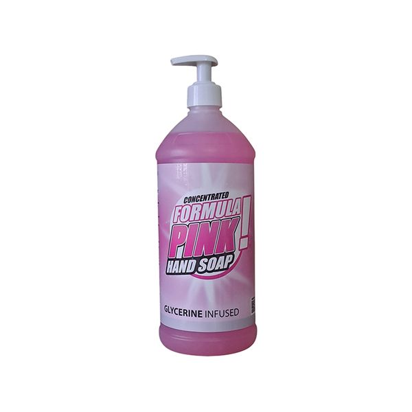 FORMULA PINK Liquid Hand Soap Pump 1 Litre ( 2 Pack )