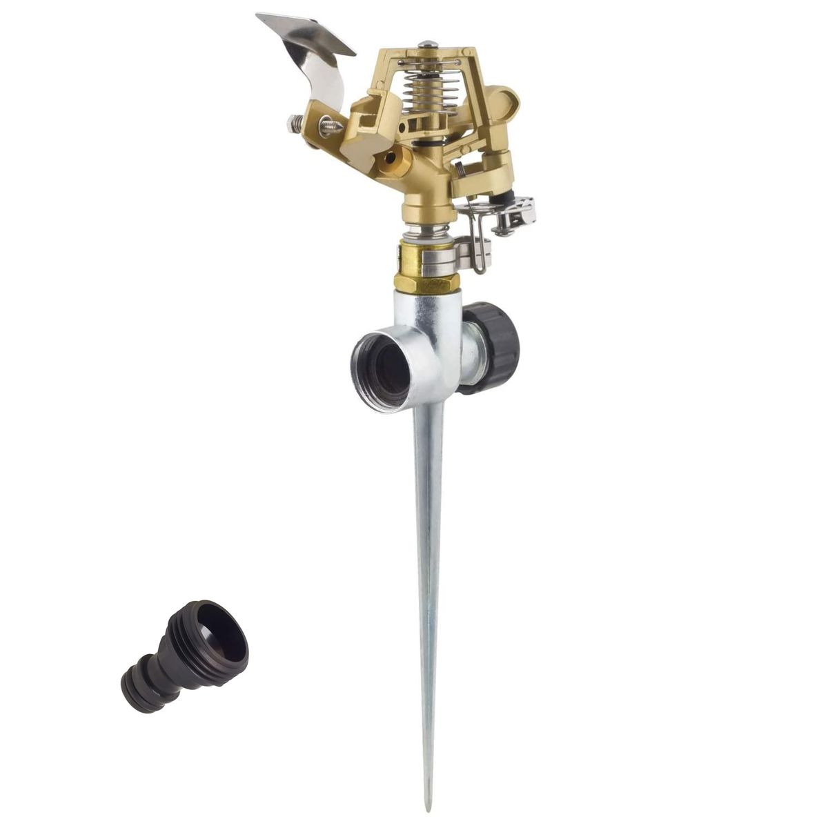 Mix Box Pulsating Sprinkler on Metal Spike