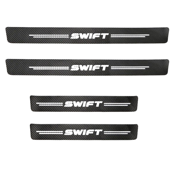 Door Sill Protective Vinyl Stickers For Suzuki Swift | Shop Today. Get ...