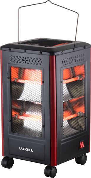 LUXELL - 5-Sided, 10 Bars Electric Heater, Safety Switch - 2000W - LX1502H