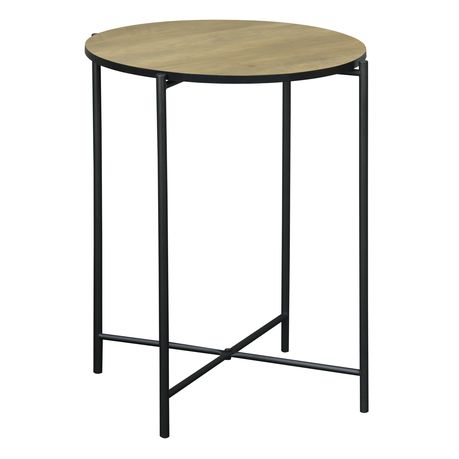 Manhattan Side Table - Reversible Tabletop, Melamine, Water Resistant Image