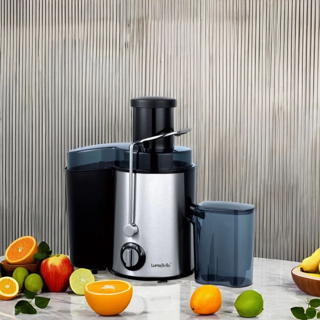 800W powerful cold press juicer, electric fruit/vegetable juicer