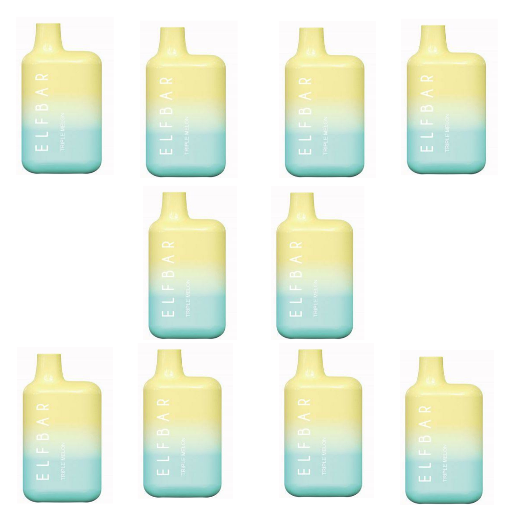 ELF BAR BC5000 Disposable vape Triple Melon 10 Pack Buy Online in