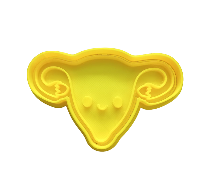 Hubbe Cookie Cutter - Kawaii Organs - Fallopian Tube
