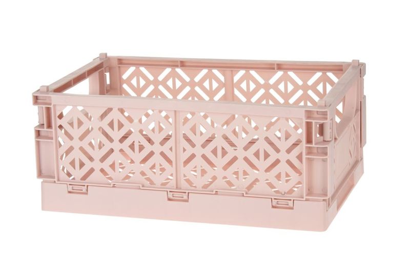 Storage Koncepts - Foldable small crate - Soft Pink