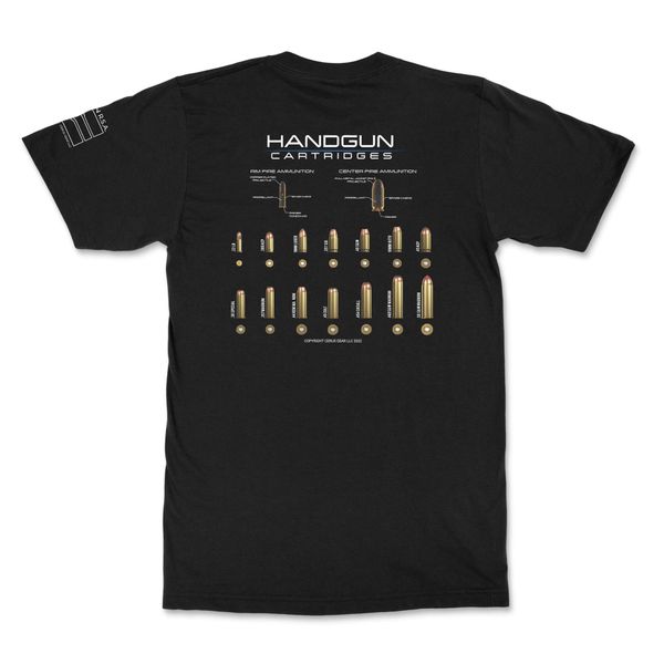 Cerus Gear Handgun Cartridges Premium T-Shirt - Black