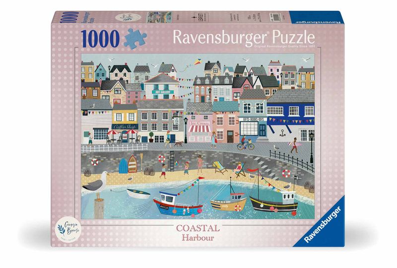 Ravensburger 1000 Piece Puzzle Coastal Harbour