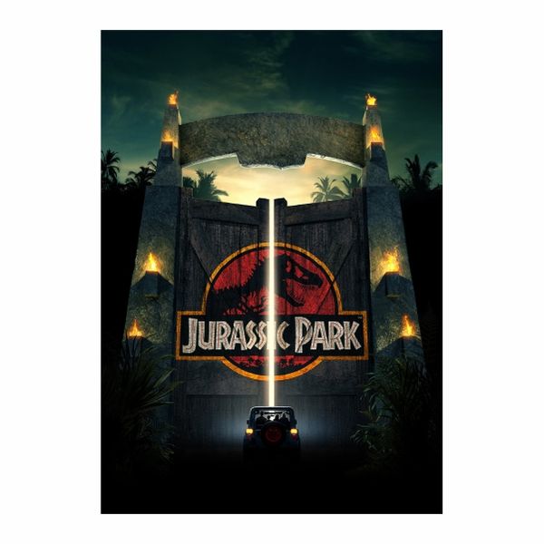 Jurassic Park Door - A1 Poster