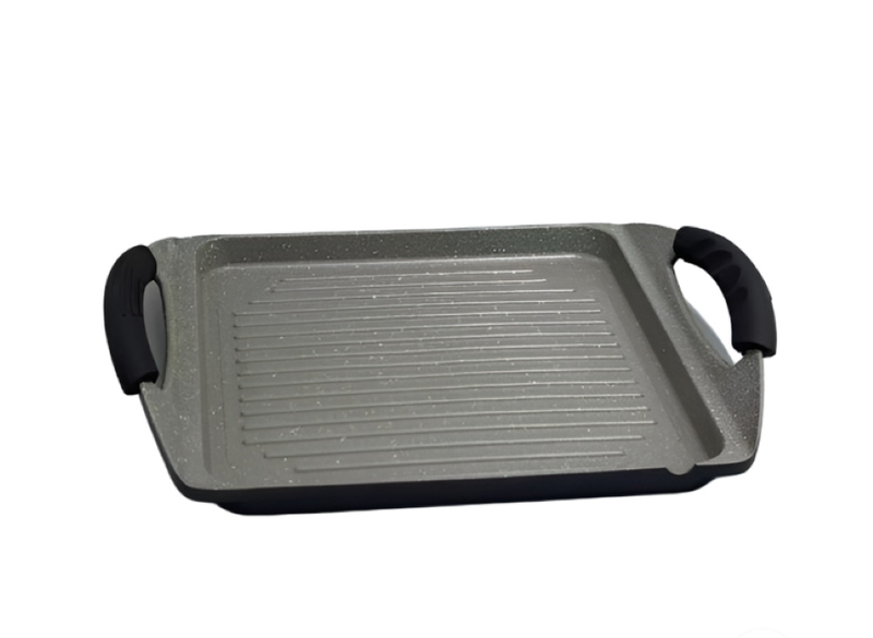 SamMag Biz Granite Griddle Grill Pan -
