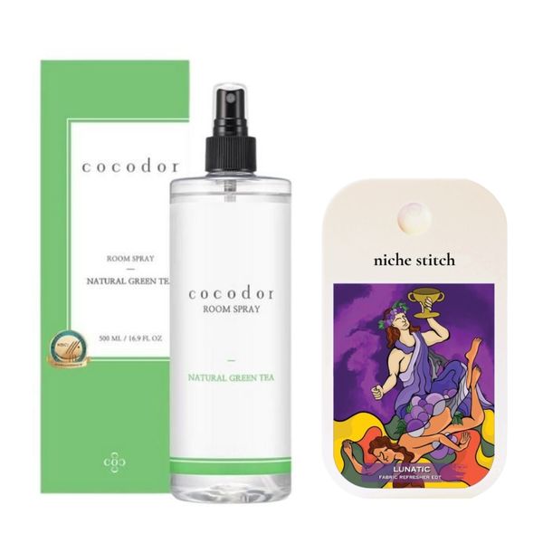 Cocod'or - Room Spray - Natural Green Tea and Pocket Perfume - Lunatic