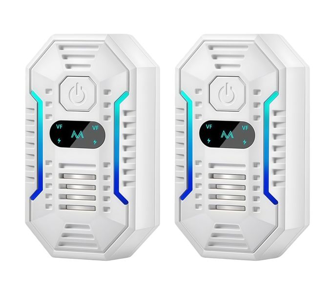 2 Pack Ultrasonic Pest Repeller Indoor, Insect Rodent Repellent