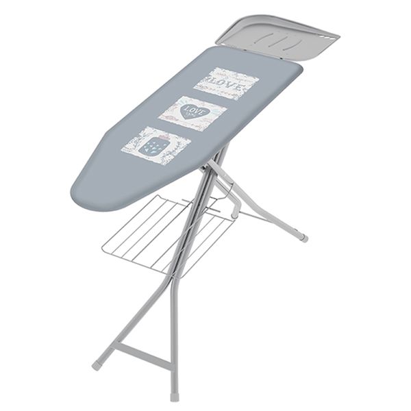 Colombo 120cmx40cm 6-Position Iron Board with Cotton Cover &amp; Steam Station Holder - Turbo Vapor