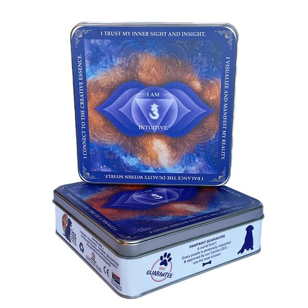 Third Eye Chakra - 325 Random Cut Pieces Puzzle - Chakra Series