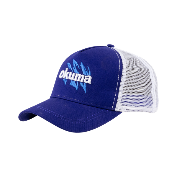 Okuma - Trucker Royal Blue/White Fishing Cap
