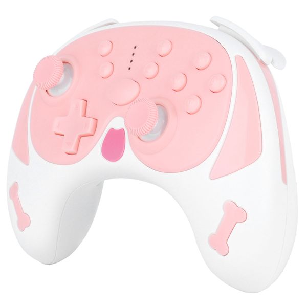 Wireless Gamepad Pink Compatible with Switch