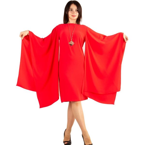Tess Butterfly Sleeves Dress