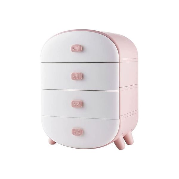 Nordic Style 4-Drawer Multi-Tier Storage Organizer