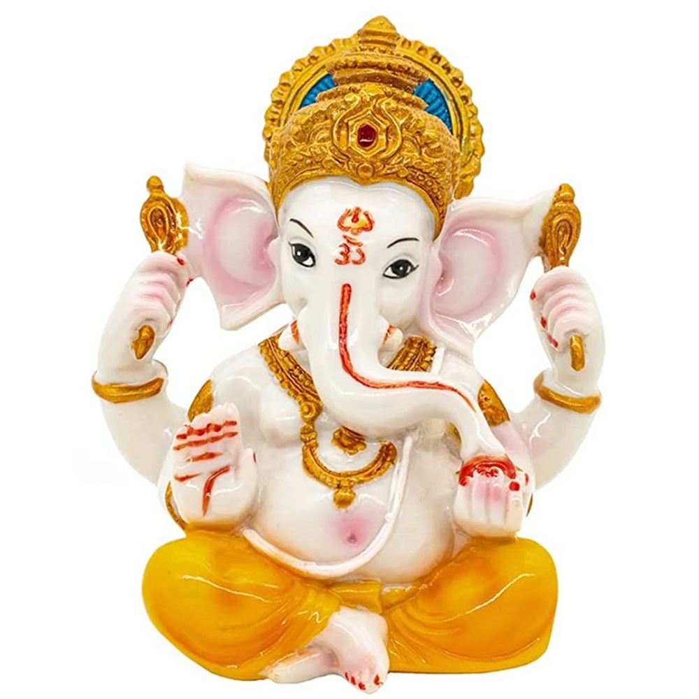 Home Decor Ganesha Buddha Elephant God Ornament (15.5x11.5x19.5cm ...