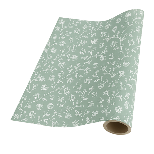 Gift Wrapping Paper 5m Roll - Petals