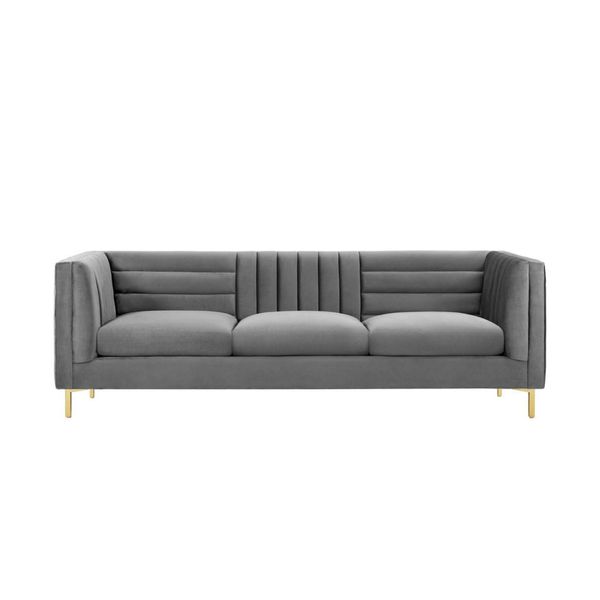 Alexa Panel Strip 3-Seater Sofa Suite - 220cm