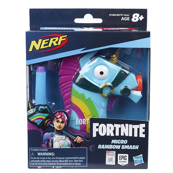 Nerf Microshots Fortnite Micro Rainbow Smash