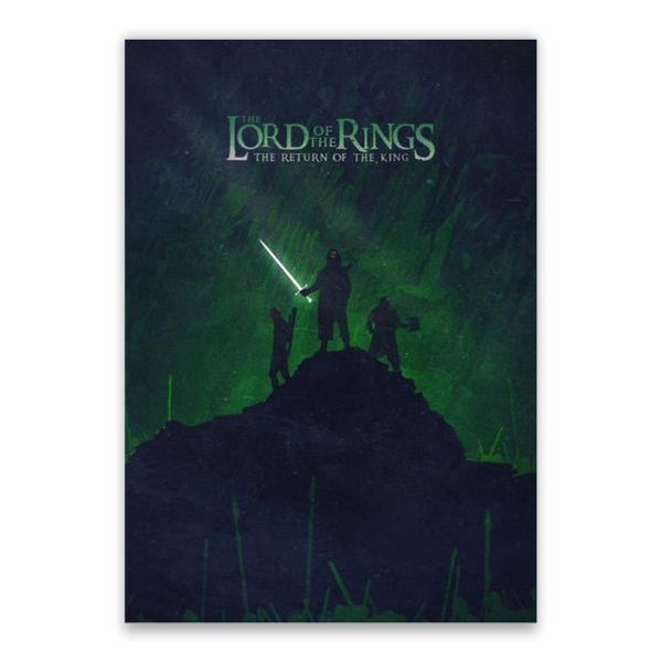 The Return Of The King Green Poster - A1