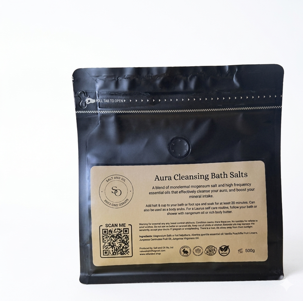 Salt &amp; Oil - AC Cleansing Bath Salts 125g