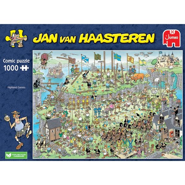 Jumbo 1000Piece Puzzle Highland Games